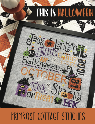 Primrose Cottage Stitches This is Halloween PCS-025