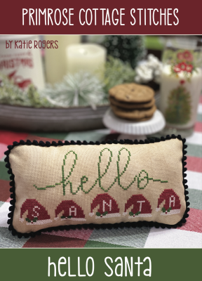 Primrose Cottage Stitches Hello Santa PCS-056