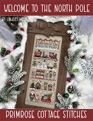 Primrose Cottage Stitches Welcome to the North Pole PCS-110
