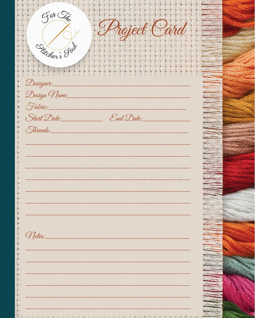Needlework Project Cards