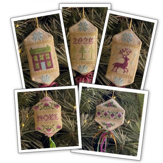 Sampler Ornaments *Nashville Market Pre-Order*