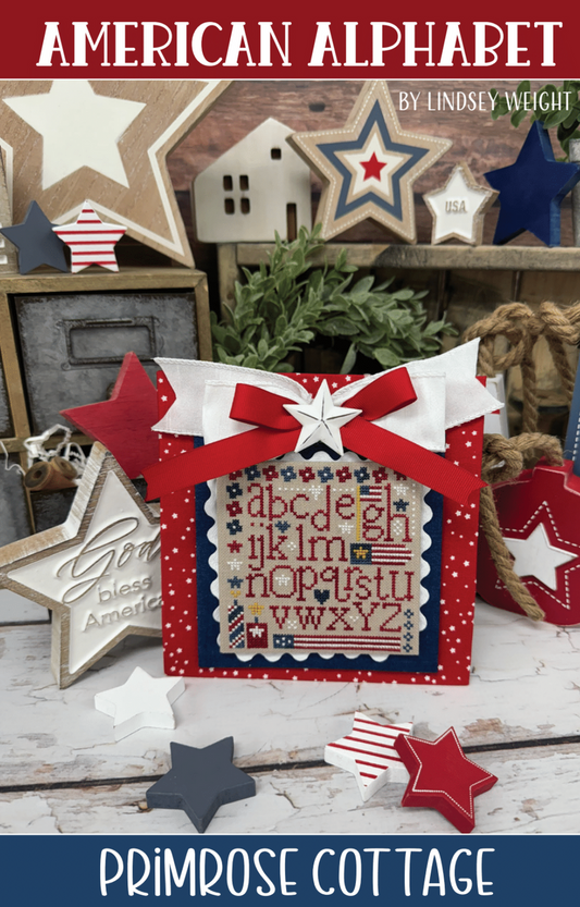 Primrose Cottage Stitches American Alphabet PCS-170