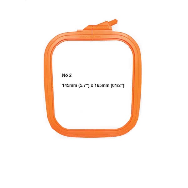 Nurge - Nurge Square Plastic Hoops 195 x 220mm (8" x 9")