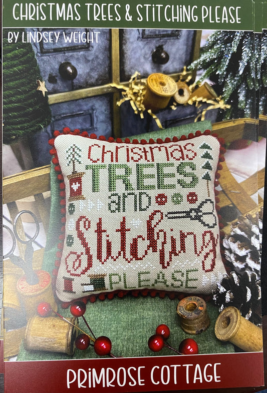 Primrose Cottage Stitches Christmas Trees & Stitches PCS-121