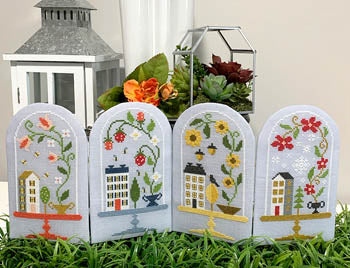 Tiny Modernist    Seasonal Bell Jars