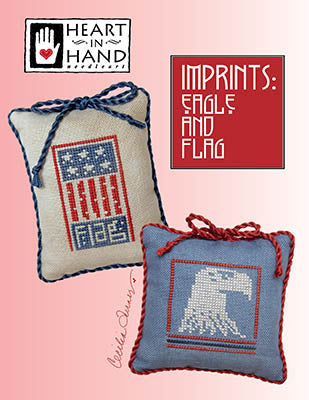 Heart In Hand Imprint: Eagle & Flag