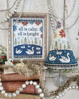 Hello From Liz Mathews Seventh Day of Christmas Sampler and Tree