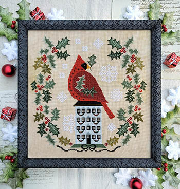 Kathy Barrick Holly Wreath