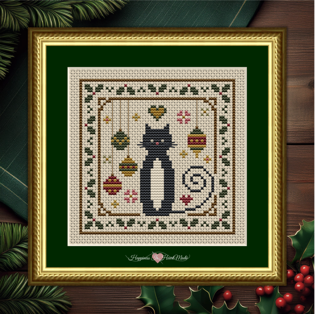 Cat with Holy and Ornaments