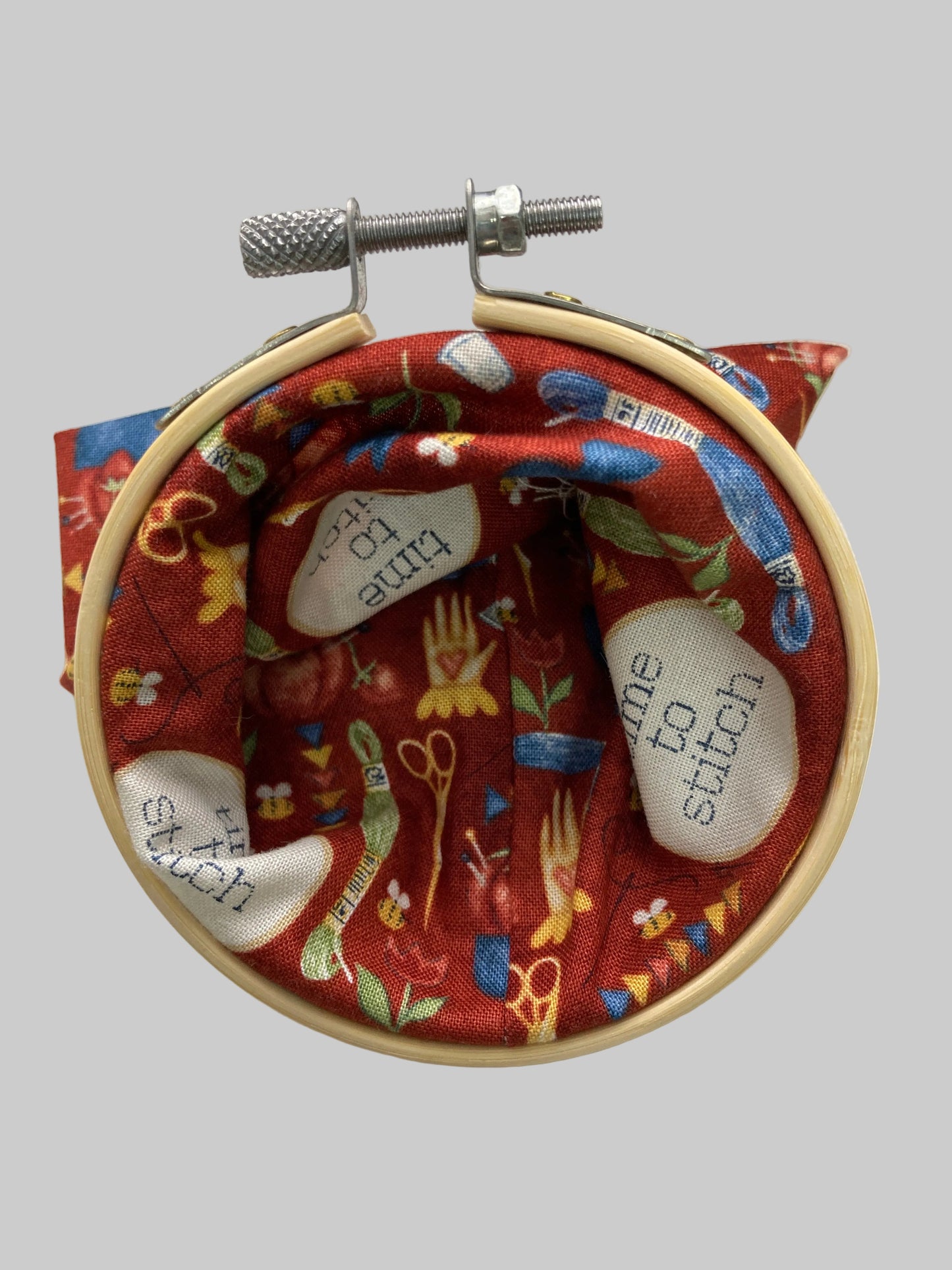 Embroidery Hoop ORT Container by For The Stitcher's Soul