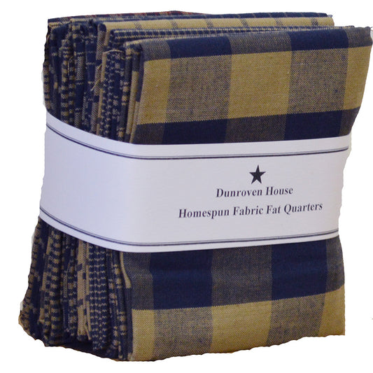 Homespun Fat Quarters -Dunroven House