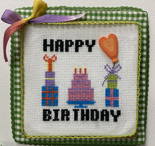 Happy Birthday Sniplet  by For The Stitcher's Soul