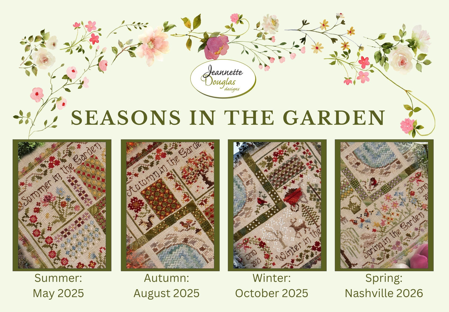 Seasons in the Garden by Jeanette Douglas