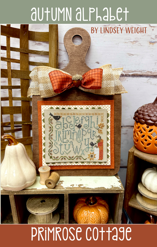 Primrose Cottage Stitches Autumn Alphabet PCS-115