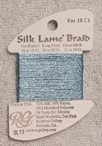 Silk Lame Braid by Rainbow Gallery