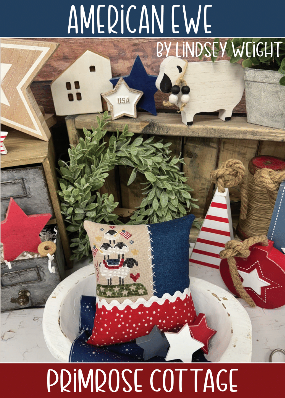 Primrose Cottage Stitches American Ewe PCS-169