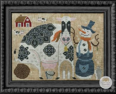 Cottage Garden Samplings Snowman Collector #10 The Countryman