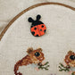 Remember November, Inc - Ladybug Needle Minder, Wooden Magnetic Needle Minder