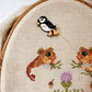Remember November, Inc - Puffin Needle Minder, Wooden Magnetic, Christmas