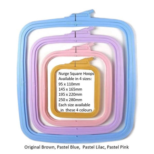 Nurge - Nurge Square Plastic Hoops 250 x 280mm (10" x 11")