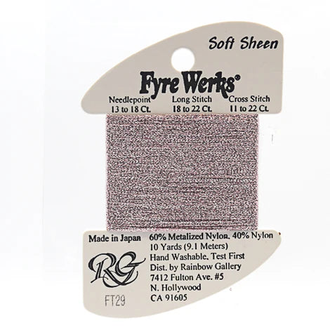 Fyre Werks- Soft Sheen