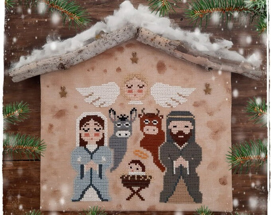 Fairy Wool in the Wood Nativity 2021