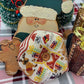 Stitchy Prose    Merry Meowmas Biscornu