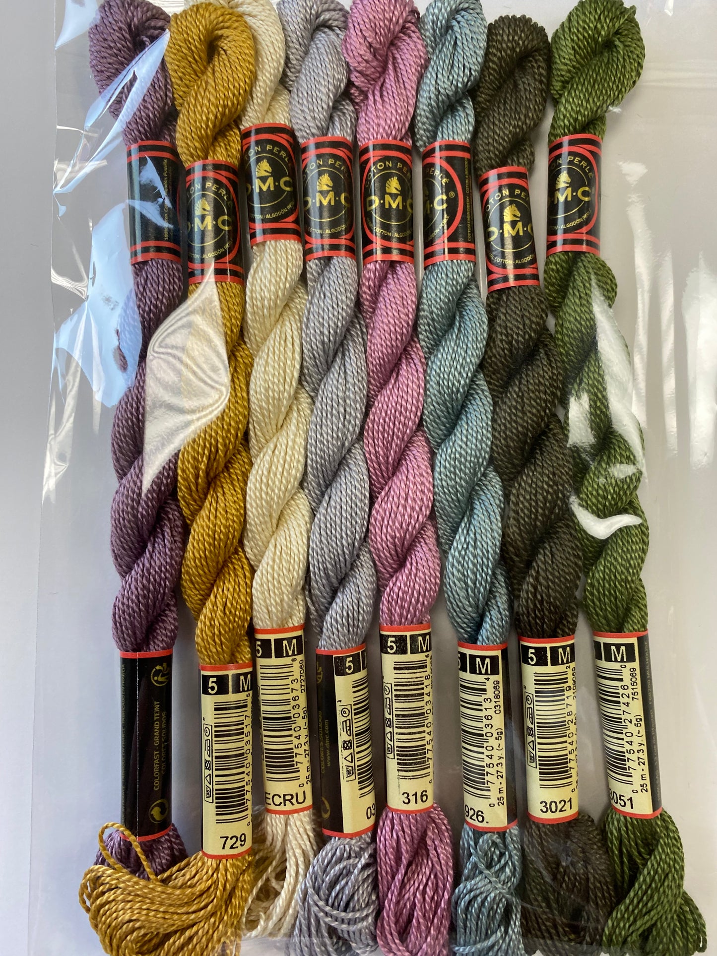 Perle Cotton Thread Pack for Shepards Bush Collections