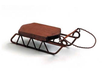 Mini Sled Ornament