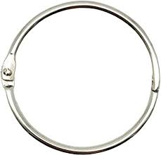 2.5 inch metal rings for holding floss keys