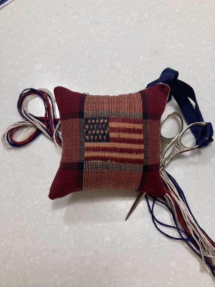 World Embroidery Day Scissor Fob Kit by Sharon Verbos